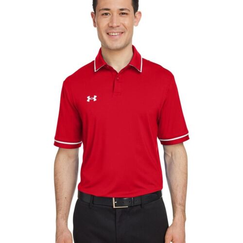 Men's Tipped Teams Performance Polo Thumbnail